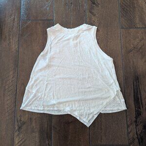 Lululemon High Neck Handkerchief Hem Top
